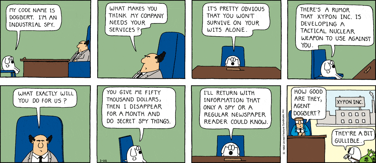 Dilbert Cartoon